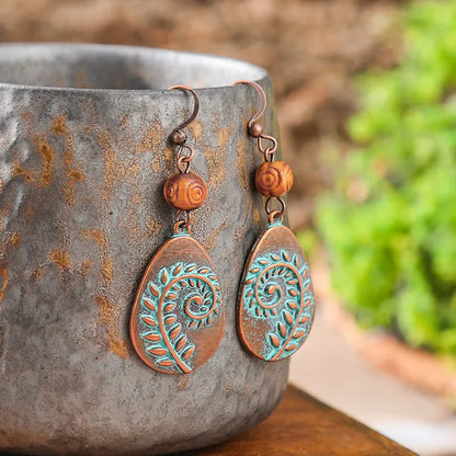 Boho Oxidised Earrings - Style 35