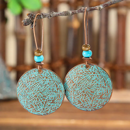 Boho Oxidised Earrings - Style 15