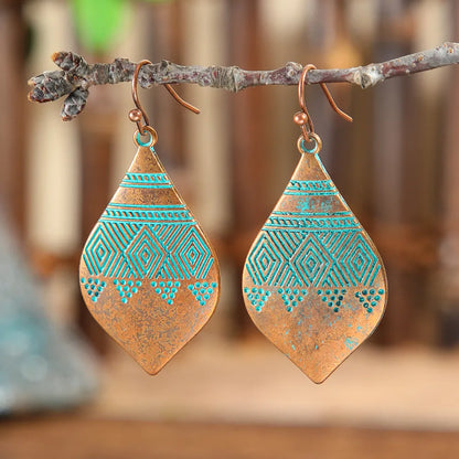 Boho Oxidised Earrings - Style 3