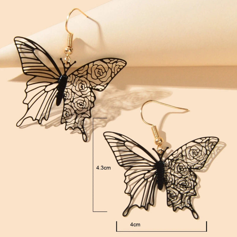 Butterfly Earrings - Korean Style 13 - 5 Colors