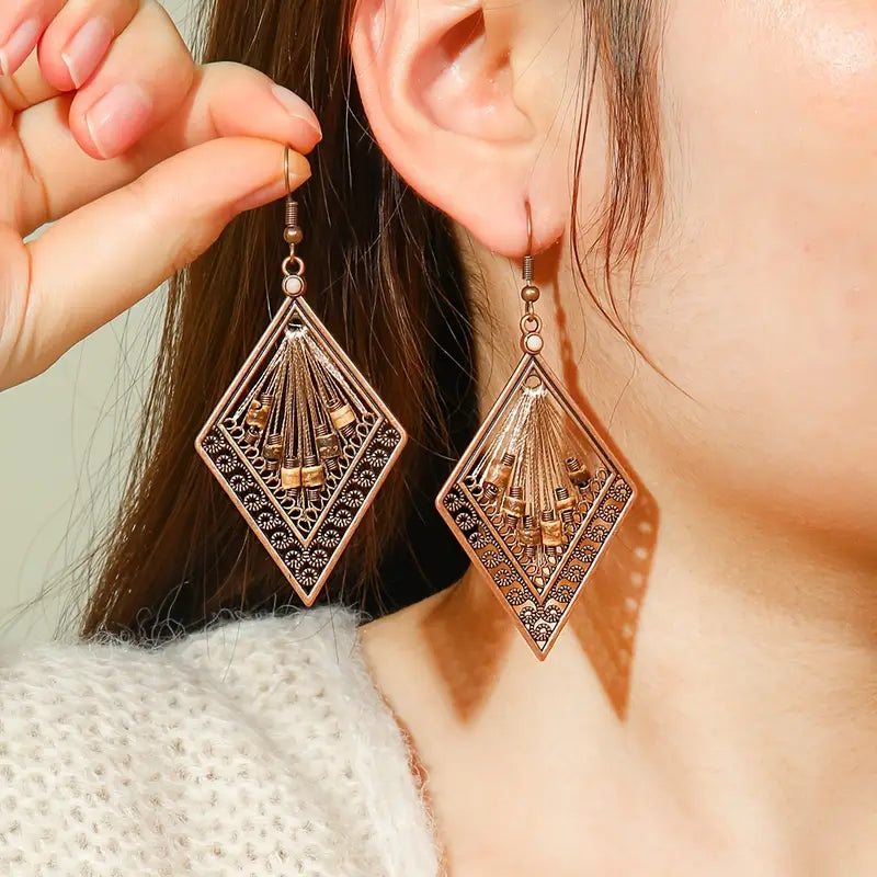 Antique Earrings-Elegant Earrings