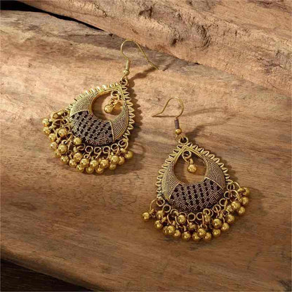 Front view of an earrings - Ethnic Danglers - Zuzus Trove