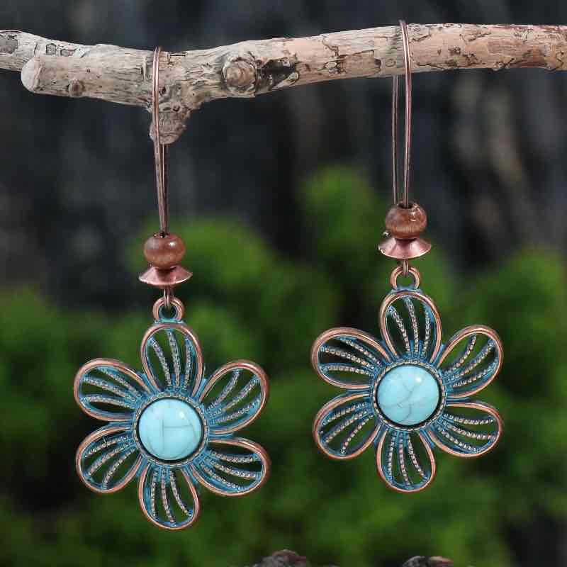 Image of an earring - Flower Combo Earrings by Zuzus Trove