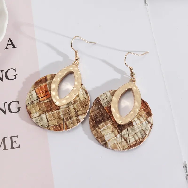 Image of an earring - Gold Earrings - Statement Earrings - Divine Luxury Collection by Zuzus Trove