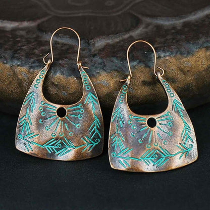 Front view of an earrings - Handbag Extravagance Earring Set - Zuzus Trove