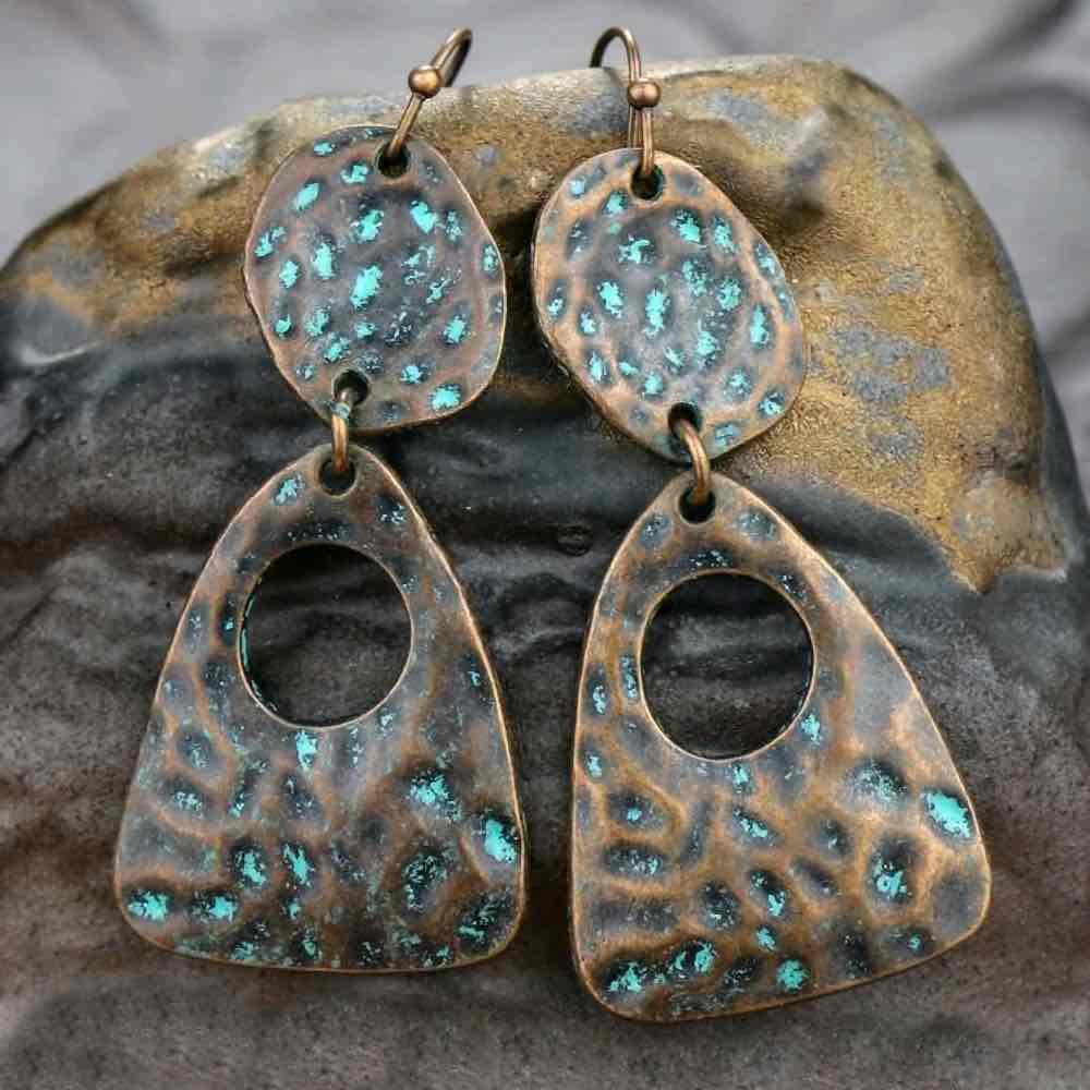 Front view of an earrings - Just Boho Series - Style 14 - Zuzus Trove