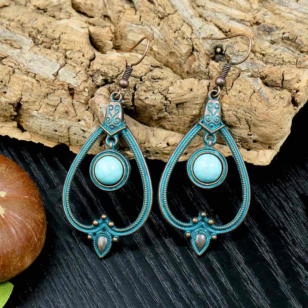 Front view of an earrings - Just Boho Series - Style 20 - Zuzus Trove