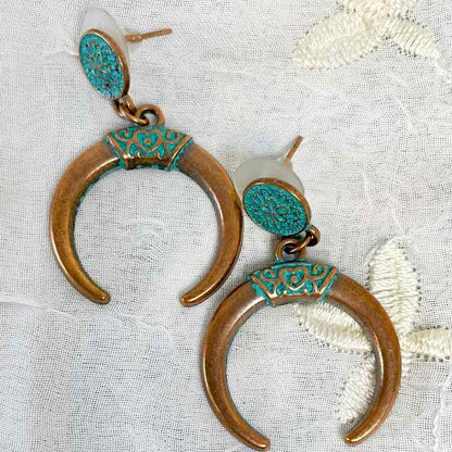 Front view of an earrings - Just Boho Series - Style 6 - Zuzus Trove