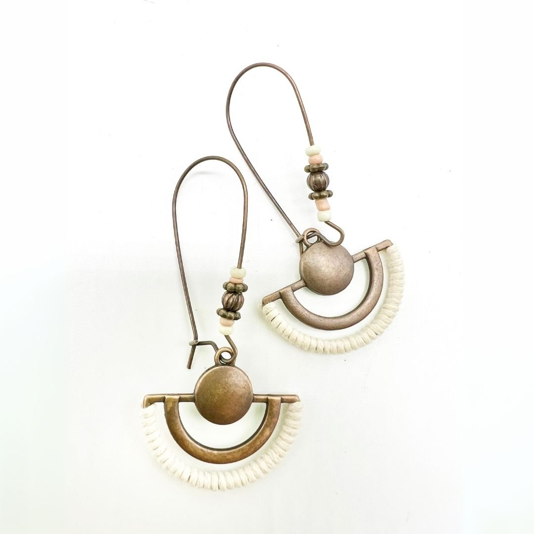 Front view of an earrings - Just Boho style 30 - Zuzus Trove