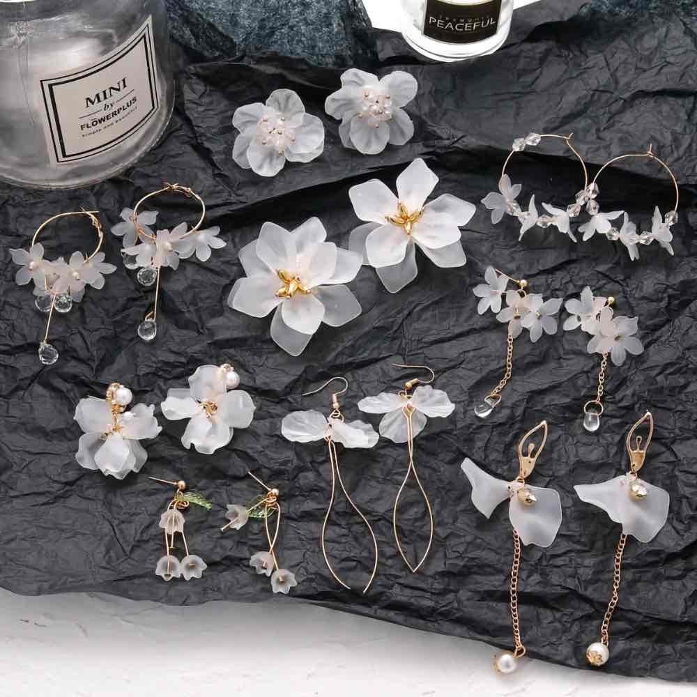 Image of an earring - Korean Earrings - Premium Nature Inspired Series by Zuzus Trove