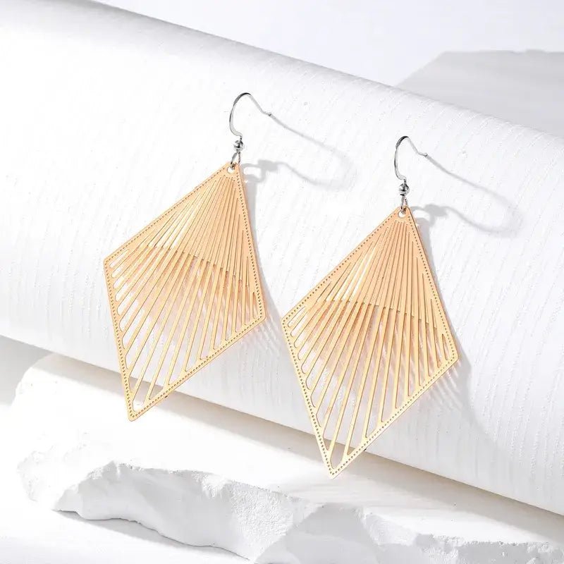 Front view of an earrings - Korean earrings - Style 3 - Zuzus Trove