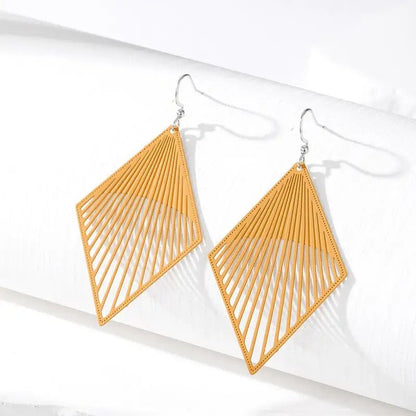 Front view of an earrings - Korean earrings - Style 3 - Zuzus Trove