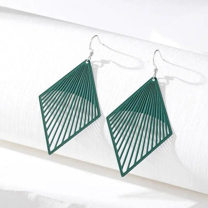 Front view of an earrings - Korean earrings - Style 3 - Zuzus Trove