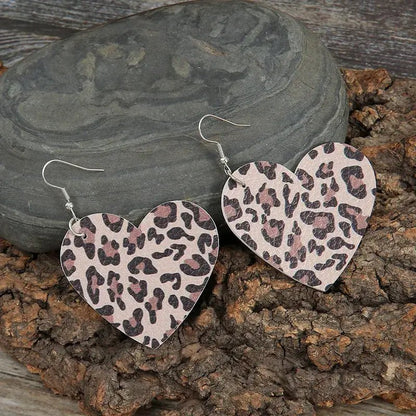 Image of an earring - Light weight Heart Earrings - Style 1 by Zuzus Trove