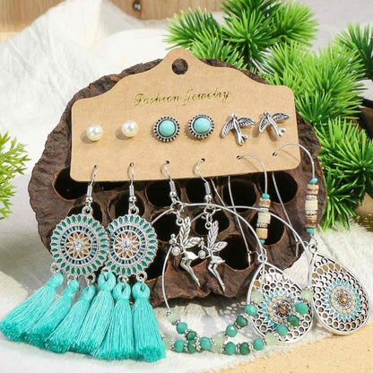 Front view of an earrings - Premium | Boho Beach Collection - Zuzus Trove