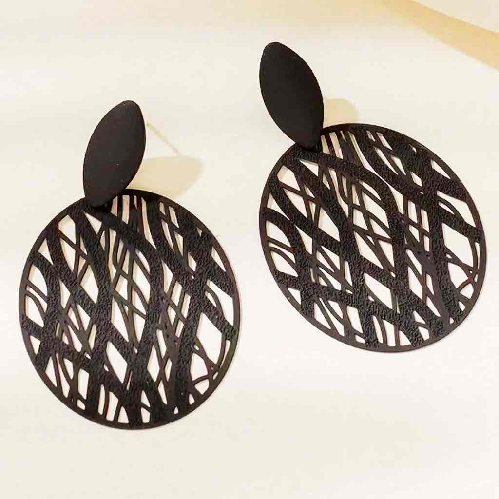 Front view of an earrings - Premium | Boho Black - Zuzus Trove