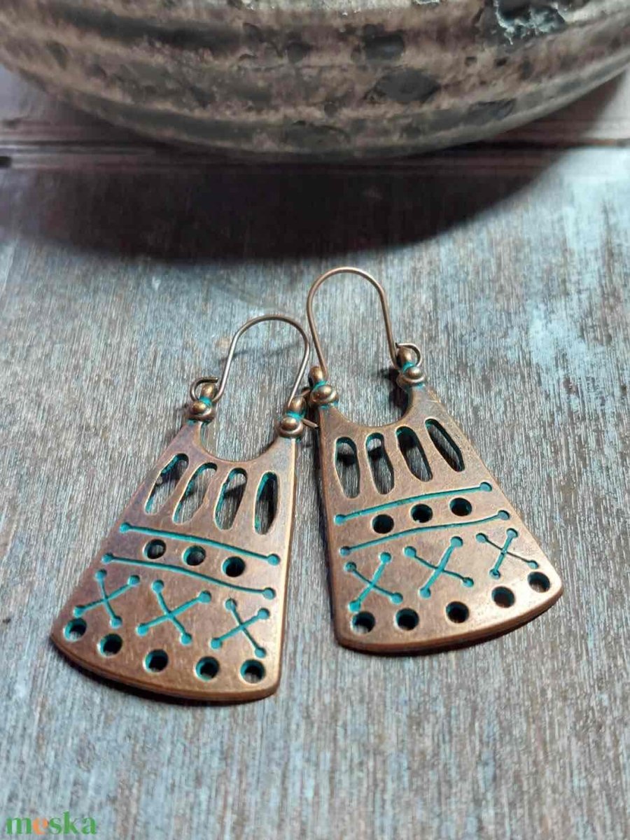 Front view of an earrings - Premium | Tribal Ear Candy - Zuzus Trove