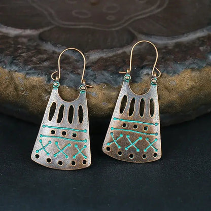 Front view of an earrings - Premium | Tribal Ear Candy - Zuzus Trove