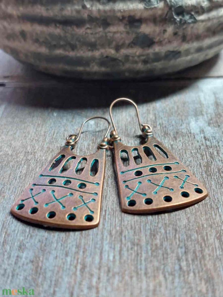 Front view of an earrings - Premium | Tribal Ear Candy - Zuzus Trove