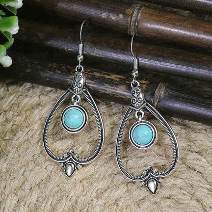 Image of an earring - Turquoise Fever Earrings Collection by Zuzus Trove