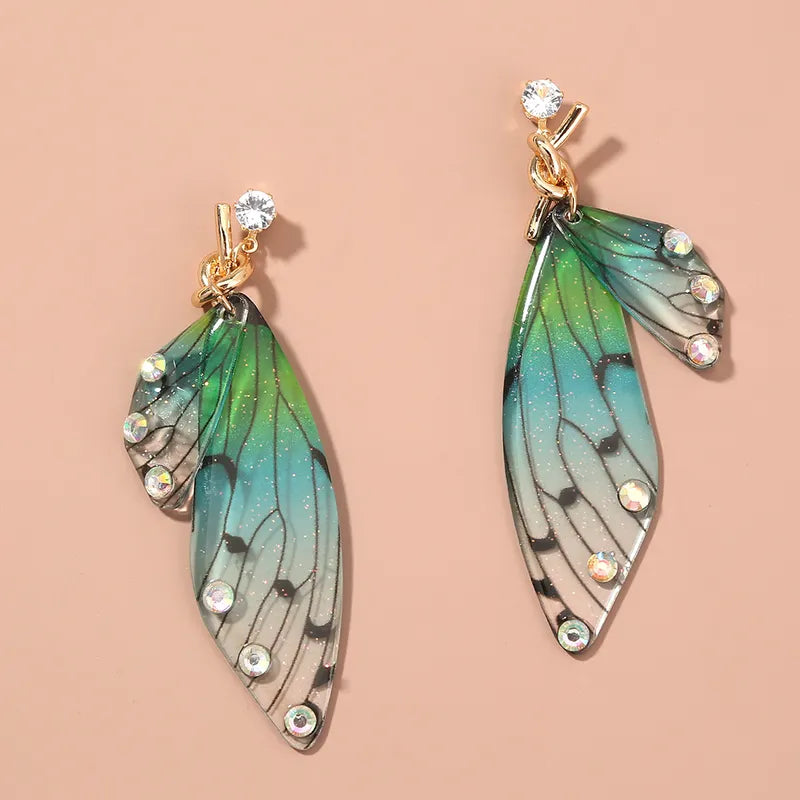 Premium Hanging Butterfly - Ocean blue and green