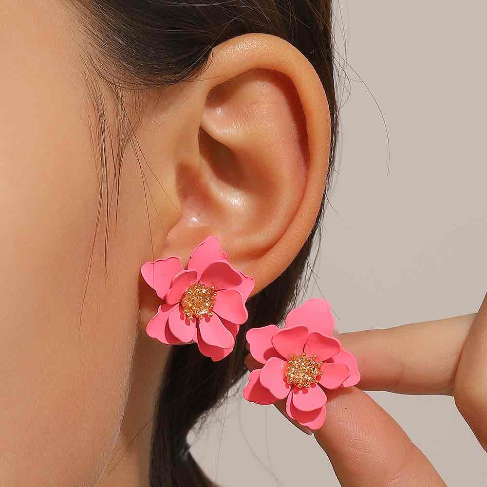 Simple Flower Studs