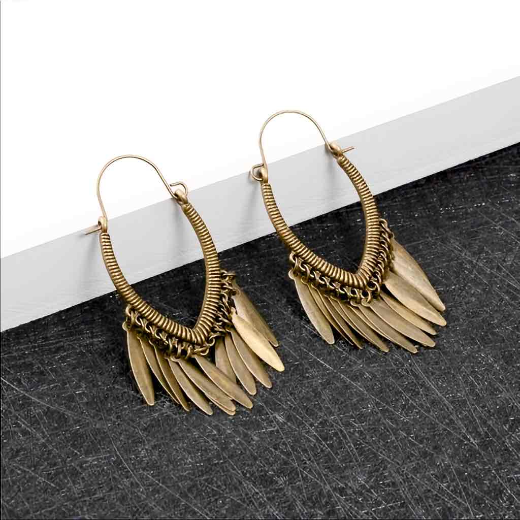 Premium - Show Stopper Gold Danglers