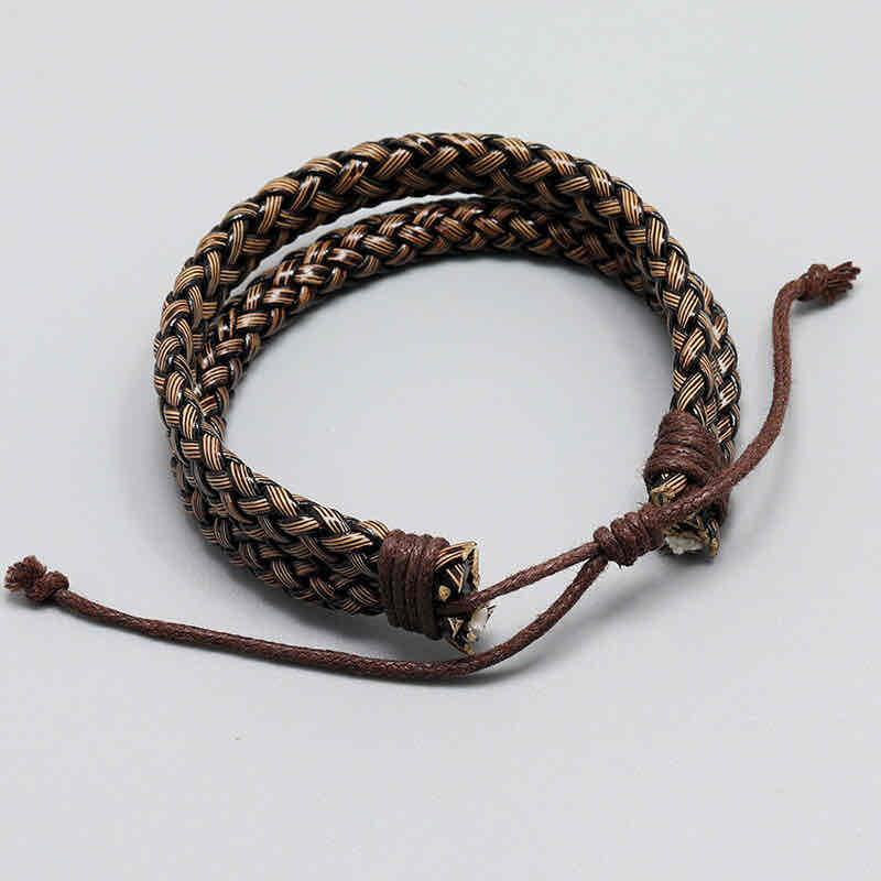 Adjustable Leather Bracelets - Men's Bracelets